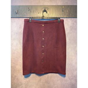 Retrology velvety smooth pencil skirt large